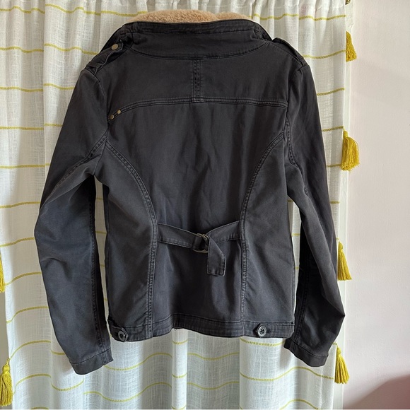 Anthropologie Marrakech Faux Fur Aviator Jacket - Picture 7 of 7